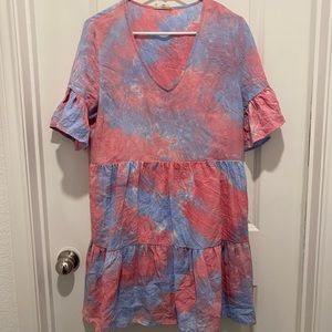 Tie dyed dress